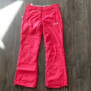 Hot Pink Volcom Snowboard Pants